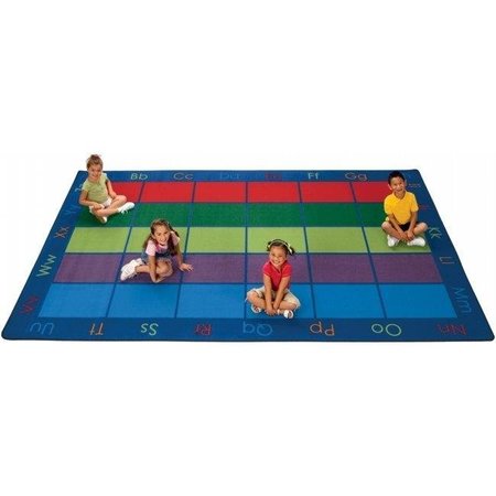 CARPETS FOR KIDS Carpets For Kids 8634 Colorful Places Seating 8.33 ft. x 13.33 ft. Rectangle Rug 8634